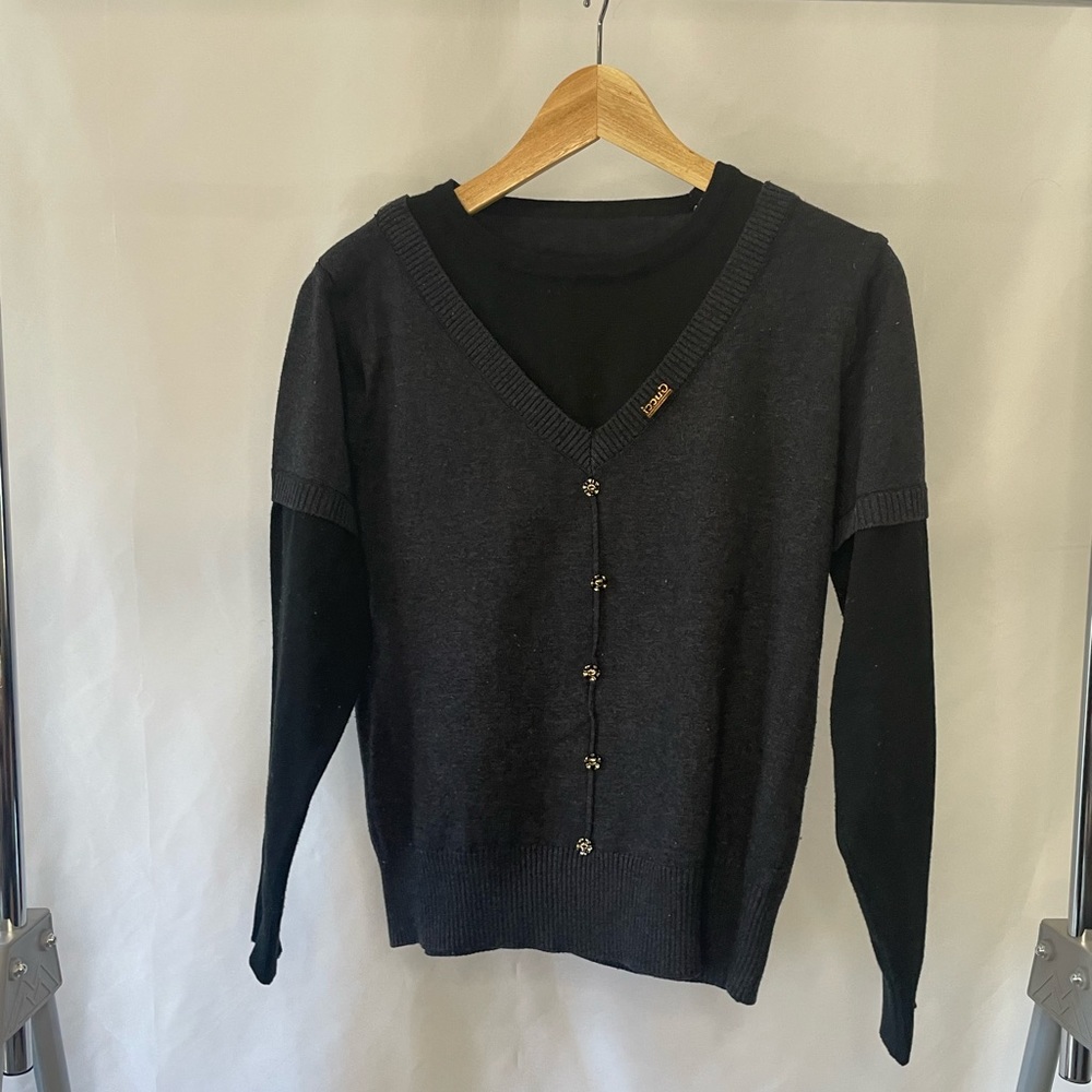 Gucci Black Crew Neck Sweater